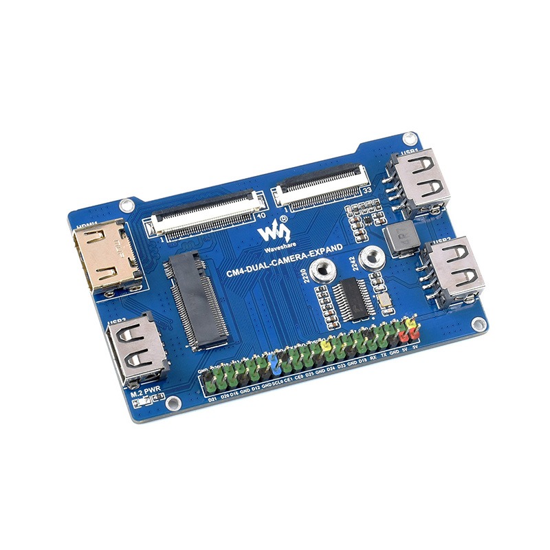 핫 라즈베리 PI CM4 쌍안경 비전 확장 보드 컴퓨팅 - Raspberry Pi Compute Module 4 Dual Camera Board 리뷰 및 가격