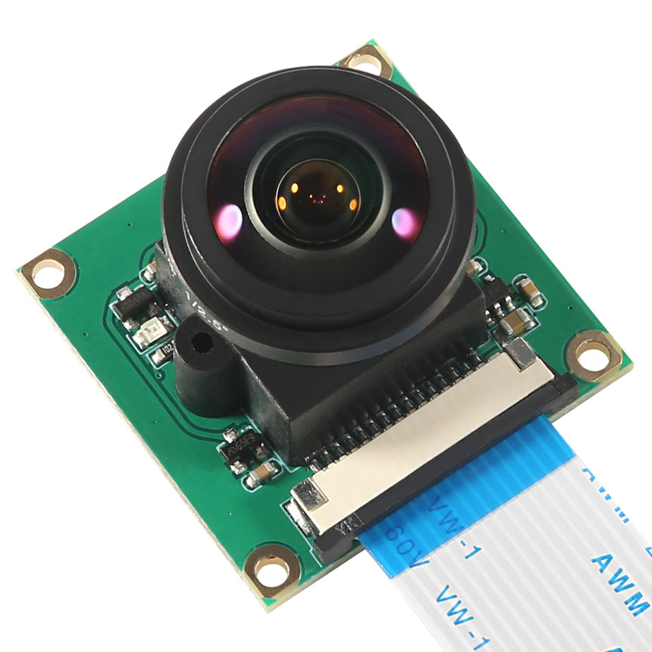 라즈베리 파이 카메라 모듈, 175 도 광각 어안 렌즈 - Raspberry Pi Global Shutter Camera Imx296 리뷰 및 가격