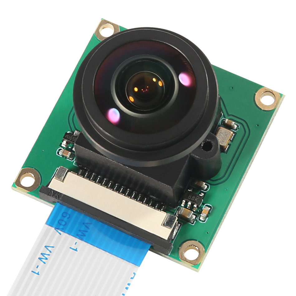 라즈베리 파이 카메라 모듈, 175 도 광각 어안 렌즈 - Raspberry Pi Global Shutter Camera Imx296 리뷰 및 가격