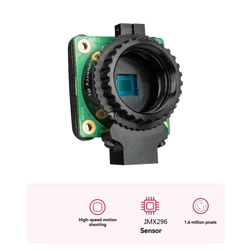 라즈베리 파이 15.8MP 1456X1088 GS 카메 - Raspberry Pi Global Shutter Camera Imx296 리뷰 및 가격